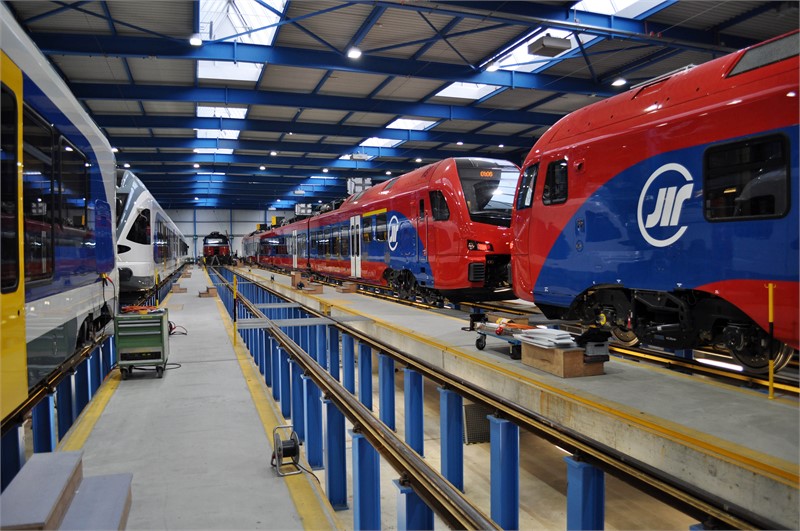 <p> At the commissioning center in Erlen in Switzerland, all vehicles from the Swiss production are tested and commissioned. </p>