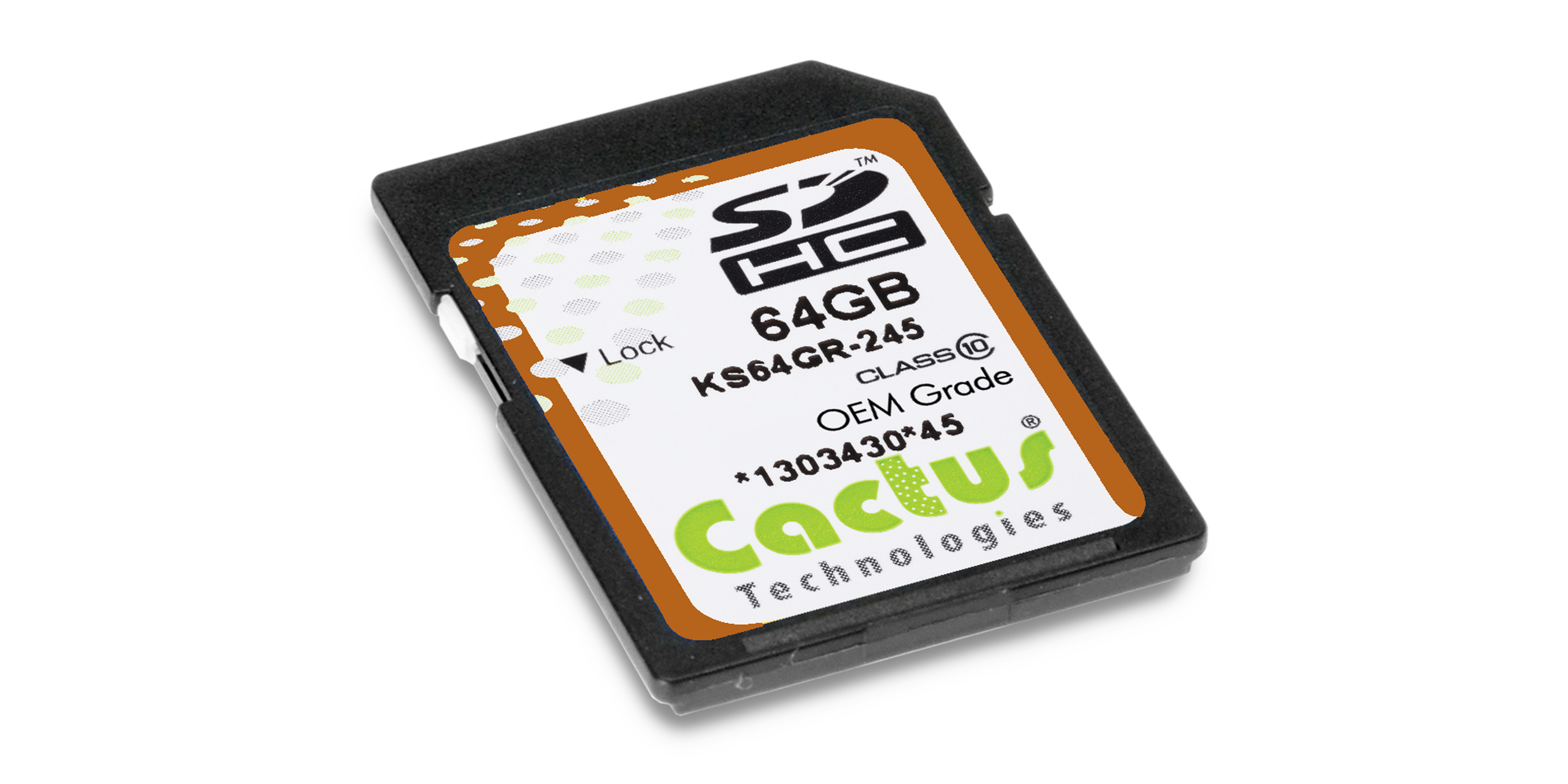 pSLC (Pseudo Single Level Cell) SD Card – Cactus Technologies 245S Series
