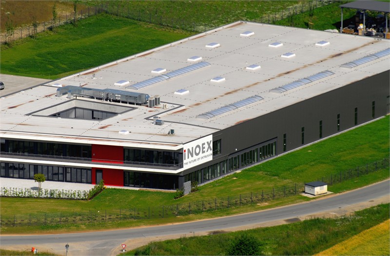 <p>Am iNOEX Hauptsitz in Melle arbeiten rund 150 Mitarbeitende, die Hälfte davon sind Ingenieurinnen und Ingenieure.</p>